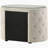 Ivory 2-drawer Upholstered Nightstand Bedside Table