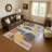 Premium Machine Washable Mehara AMF1695 Geometric Rug-3439580