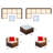 Stijn 6 - Person Outdoor Seating Group with Cushions-87396547