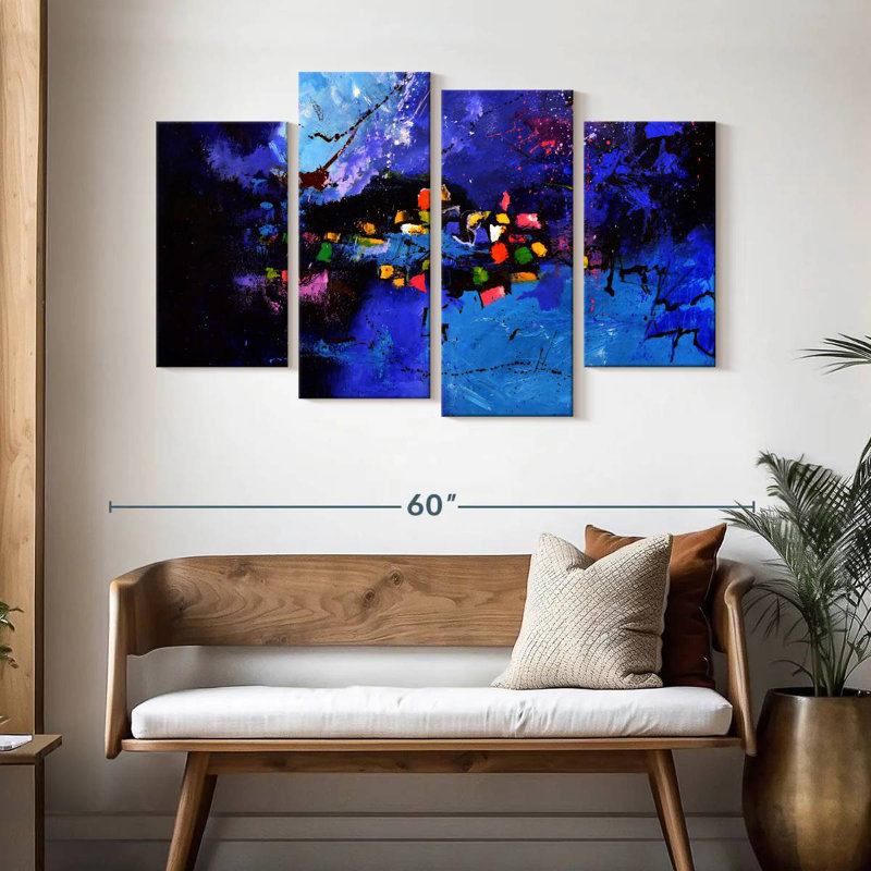 Avery Galaxy Burst Abstract, H 32 po x l 52 po
