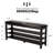 3-Tier Solid Wood Shoe Bench with Storage-1367438023-1367378315