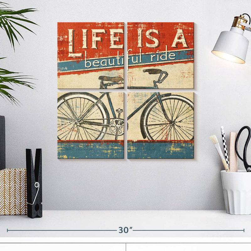 Tergel Vintage Beautiful Ride II, H 18 po x l 18 po