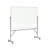 Freestanding Porcelain Reversible Magnetic Large - 6' - 8' Whiteboard