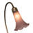 16" High Lavender Tiffany Pond Lily Accent Lamp