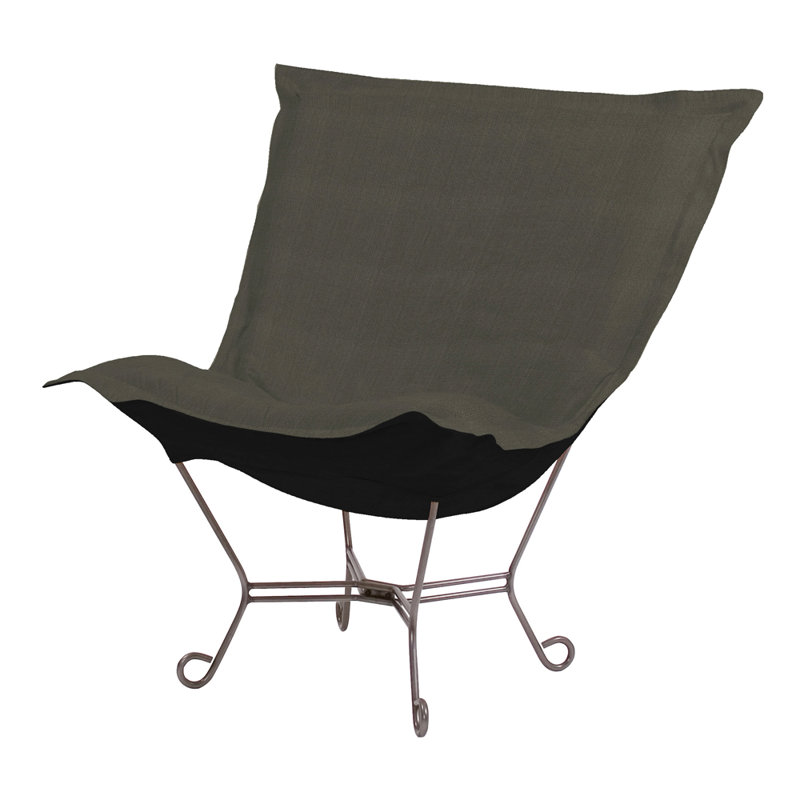 Azaria Accent Chair, Charcoal