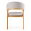 Truman - Chaise de salle à manger moderne gris Mid-Century-315036938