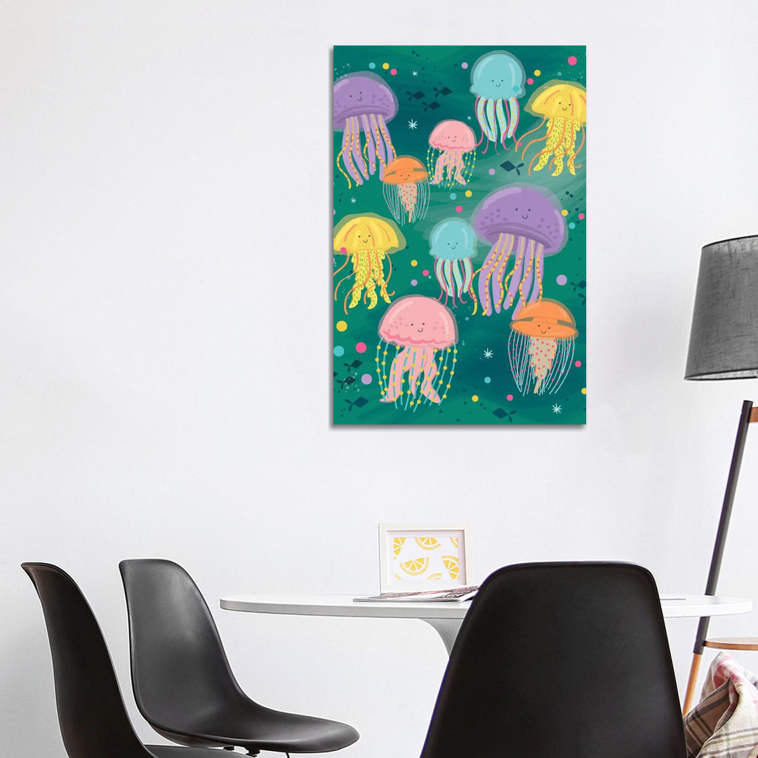 Coastal Nautical Under The Sea II by Lisa Whitebutton - Wrapped Canvas Gallery-Wrapped Canvas Giclée