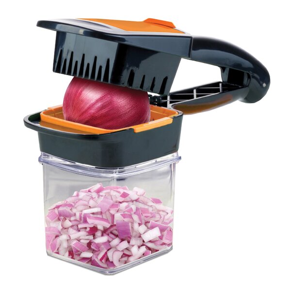  Crank Chop Food Chopper and Processor Original - Chop Dice  Puree Vegetables Onions Tomatoes Garlic Meats and Nuts in Just Seconds for  Delicious Meals - Perfect for Homemade Salsa : Everything Else