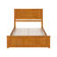 Lit plateforme en bois massif avec pied de lit assorti Marshallville-83257627-106894961