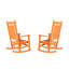 Chaise berçante d'extérieur en plastique Laguna-67014515