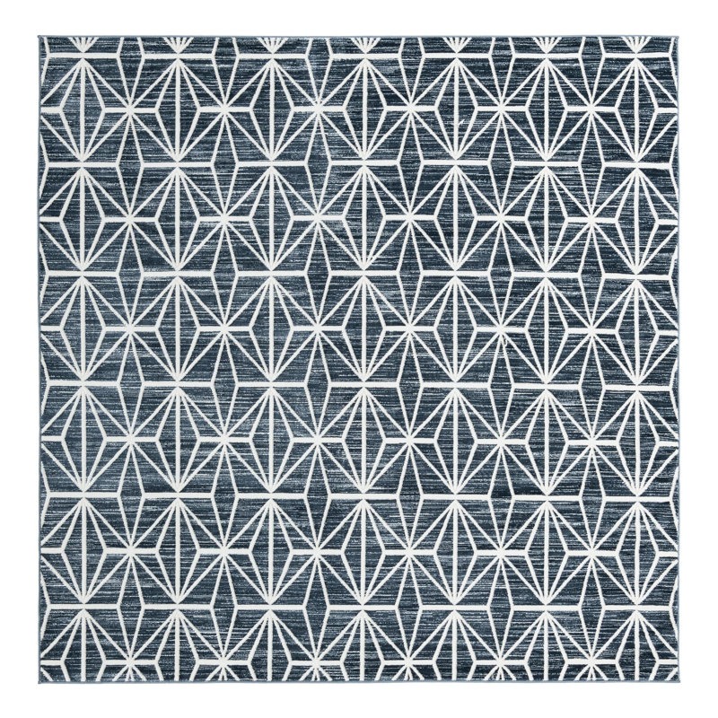 Delinah Jill Zarin Fifth Avenue Uptown Rug, Square 7'10"