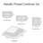 Twin/Twin Xl Comforter With Grey And Metallic Printed Captivating Sheets Classy Bedspread