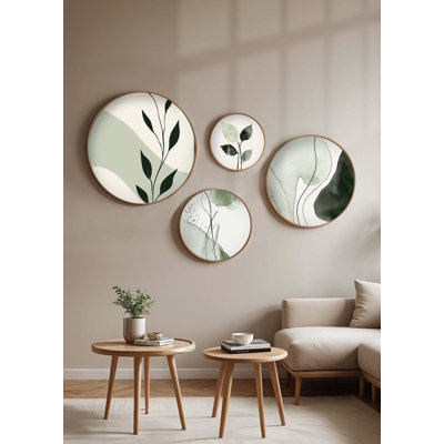 Decorative Framed MDF Painting
