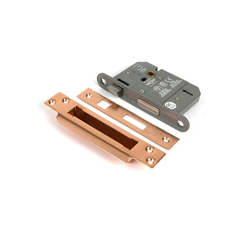 Sash Lock, Polished Bronze
