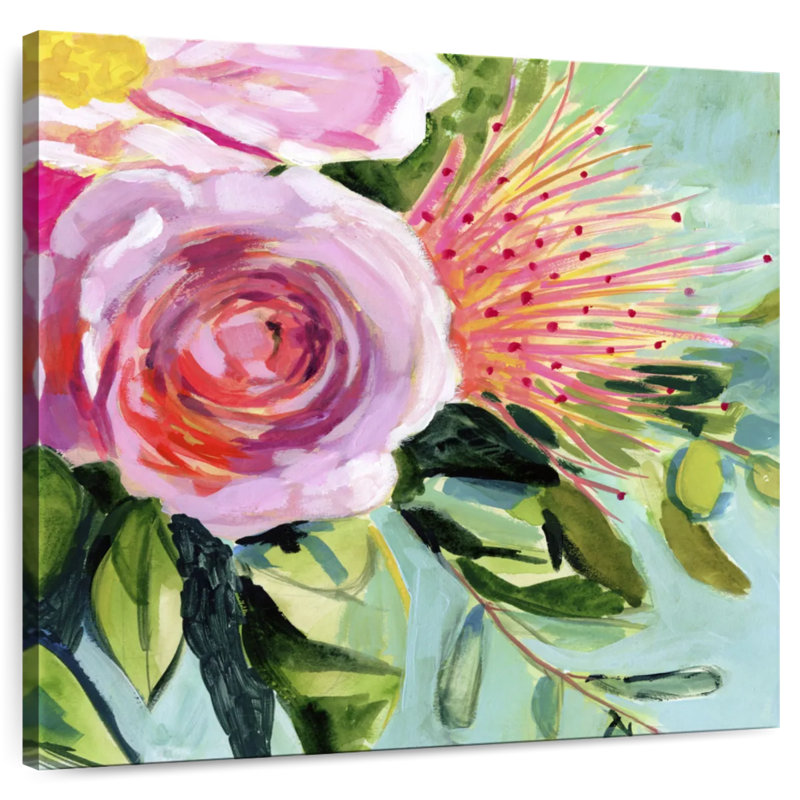 Harnek Brushy Floral I