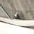 Shower Door 36" x 75" Framed Tub Shower Enclosure in Chrome, 1/4 in. (6mm)