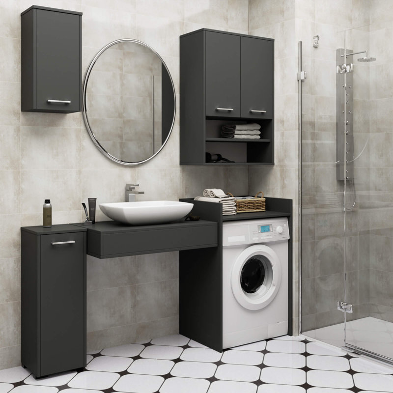 Shalyse Freestanding Bathroom Cabinet