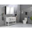 Armoire à pharmacie avec miroir 3 tablettes 48 W 36 H Kavish