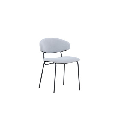 Fairdale 49cm H Polyester Upholstered Side Chair in Blue