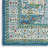 Ankara Global Bordered Ivory Light Blue Area Rug-746974443