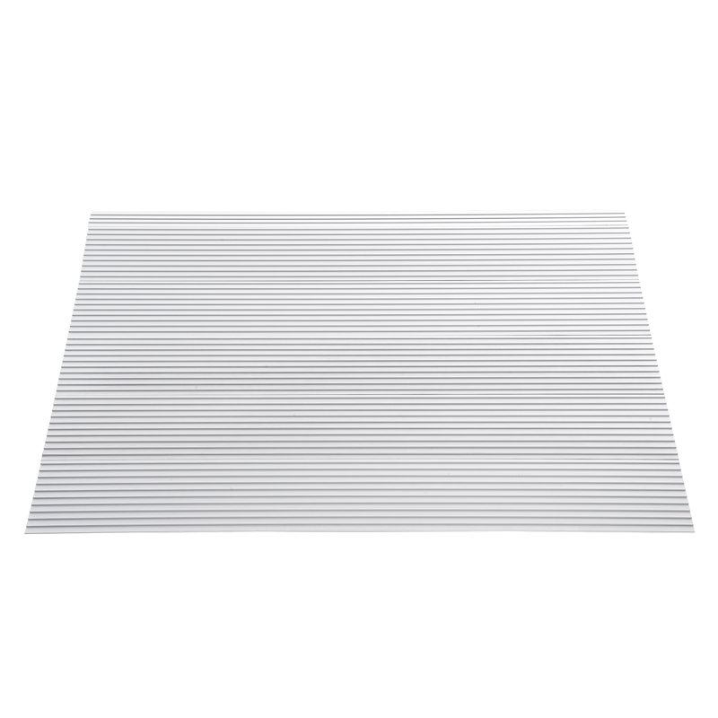 VEVOR Metal Threshold Ramp, 5" H x 34" L x 27.2" W