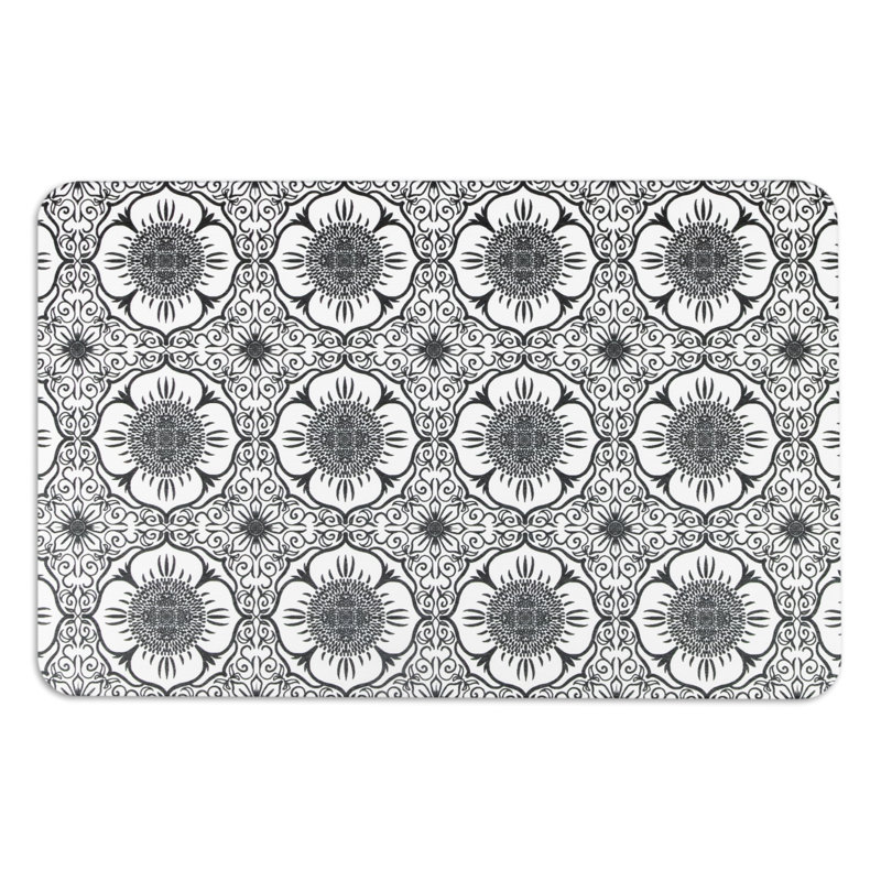 Aisen Non-Slip Bath Mat, Grey