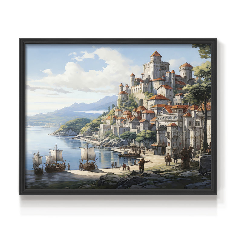 Landscape Series-XC -Framed Print - Restickable