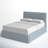 Zatanna Upholstered Low Profile Platform Bed-497570335-497570325
