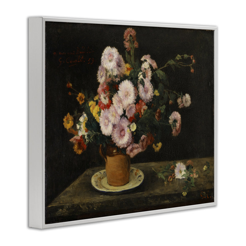 Art classique, estampe numérique encadrée par one1000paintings, Estampe numérique encadrée blanc bord de mer