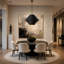 5 - Light LED Chandelier-992861376