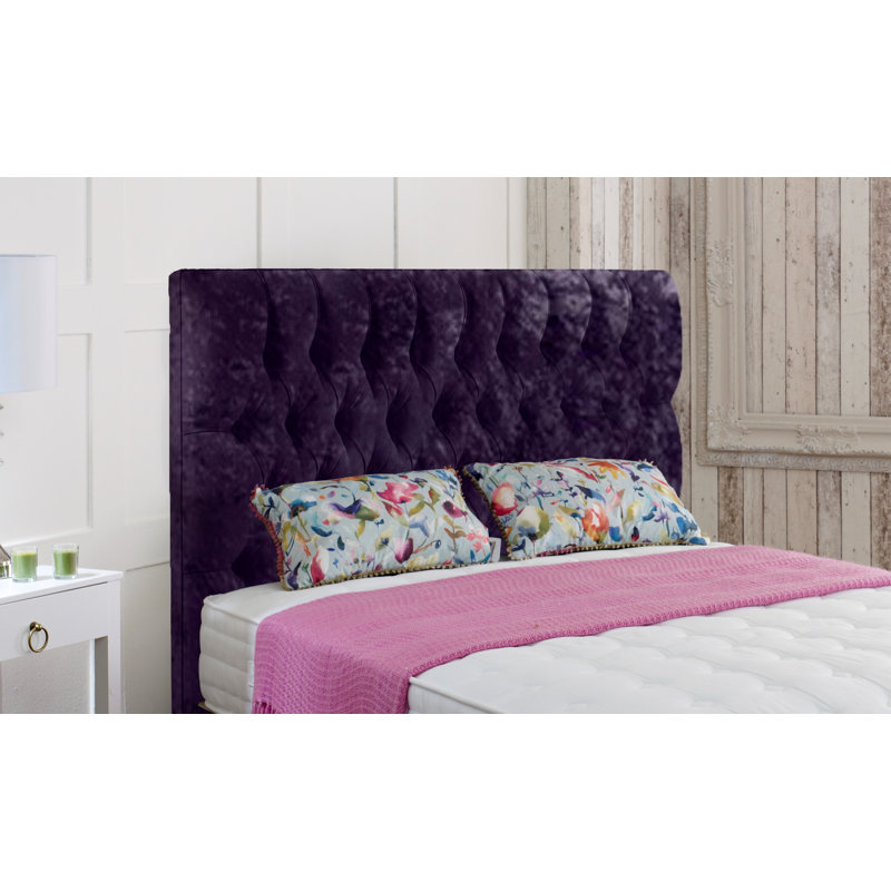 Westbrook Upholstered Headboard, Small Single, Lilac