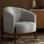 Enfield Barrel Chair Chair with Ottoman-207376715