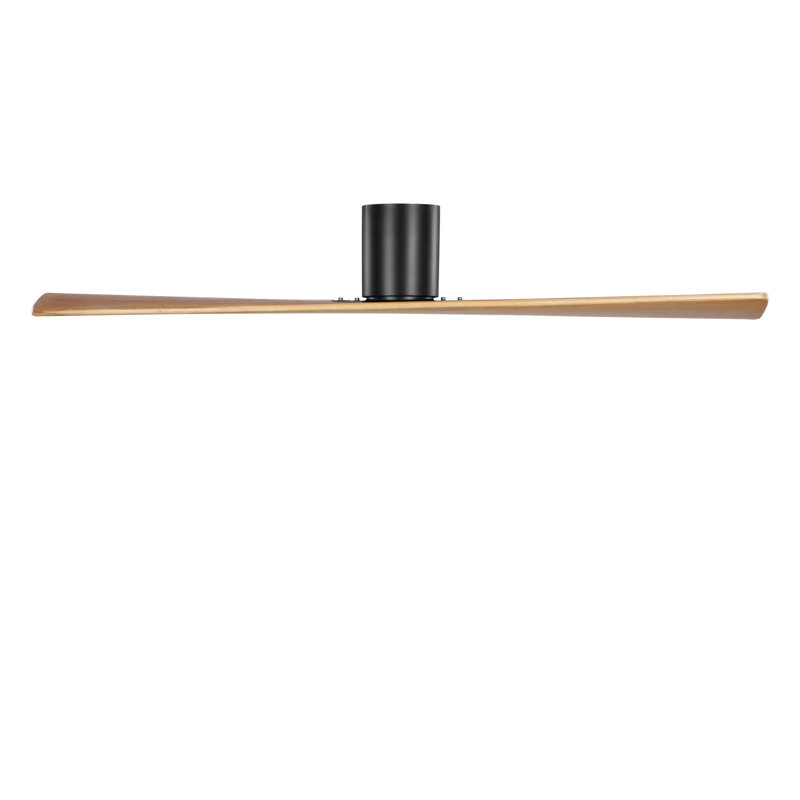 Plank Smart 60 Hugger Ceiling Fan, Natural Honey