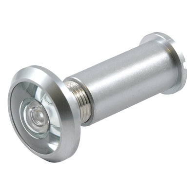 Visionneuse de porte Prime-Line, 160 degrés, 1/2 po de diamètre, finition chromée satinée
