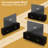 70" All-In-One Stable TV Stand | Fits Tvs Up To 80" - Storage & Cleaning-Friendly (Black)-1293732861