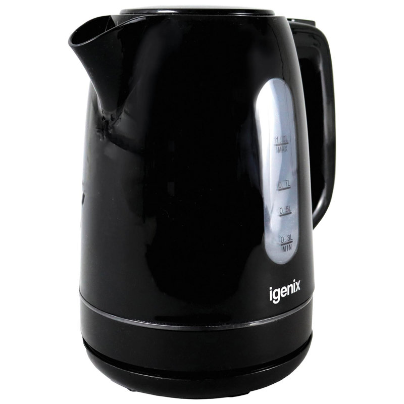 Igenix 1 Litre Jug Kettle Black