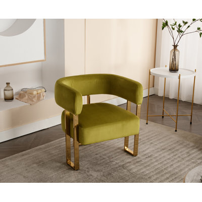 Fauteuil demi-tonneau de 27,25 po Nyjee