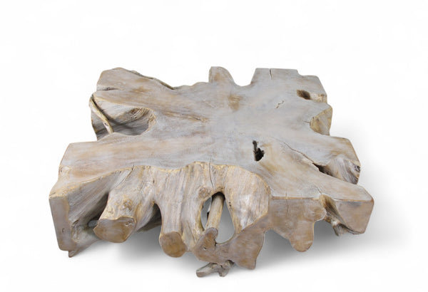 Table basse en bois massif