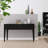 Harper 54"W Solid Hardwood Mid-Century Modern Storage Console Table with Drawers and Tapered Legs-356714711