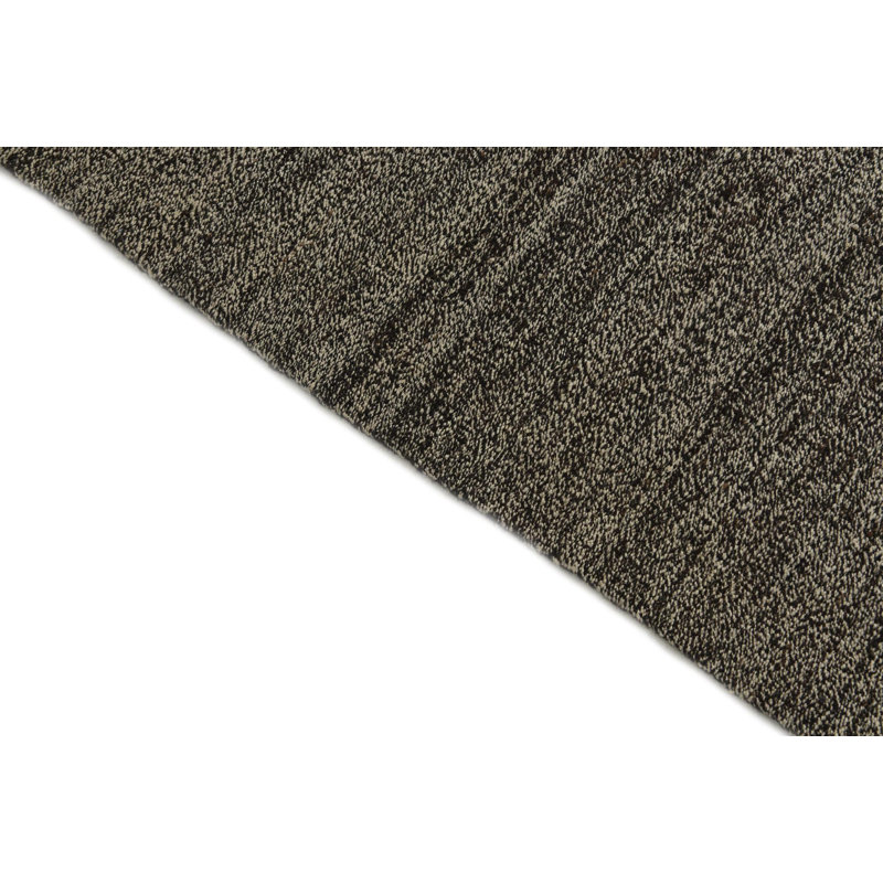 Tapis noir et blanc Orta
