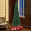 Sapin de Noël artificiel vert élancé-1504124137