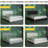 Upholstered Bed with Diamond Button, Modern Bed Frame with Galaxy Projector, No Box Spring Needed & Noise-Free Sturdy Wood Slats, PU-2101163941-2101163937