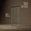 Revel 47.63" x 76" Double Sliding Shower Door with CleanCoat® Technology-331144575