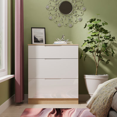 74 cm W Chest of 3 Drawers