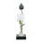 Aluminum Candle Holder With Marble Stand, 8X5x15"-125784108