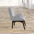 27.5" W Tufted Linen Wingback Chair-20213640