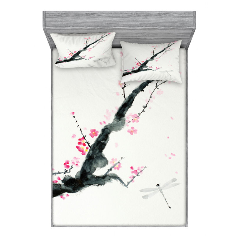 Microfiber Sheet Set, Full Sheet Set with Fitted Sheet