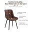 Ensemble de 2 chaises de salle à manger en cuir Seferina-2127224142