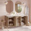 Elinor 60" Quartz Top Double Sink Vanity
