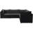 Ensoll Velvet L-Shaped Sectional Reversible-1930743937